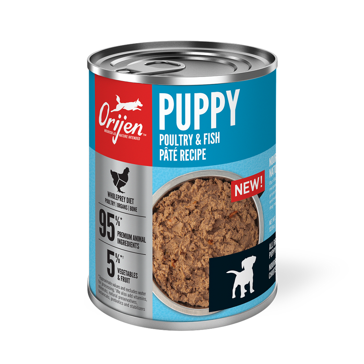 Puppy canned sale dog food